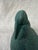 Vintage Green Cast Iron Statue For Sale - Image 13 of 18