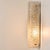 Structured Wave Glass and Brass Wall Light from Kaiser, 1970s For Sale - Image 16 of 18