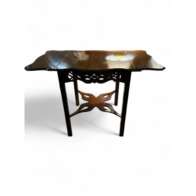 Baker Charleston Pembroke Drop Leaf Side Table - a Pair For Sale In Columbus - Image 6 of 6