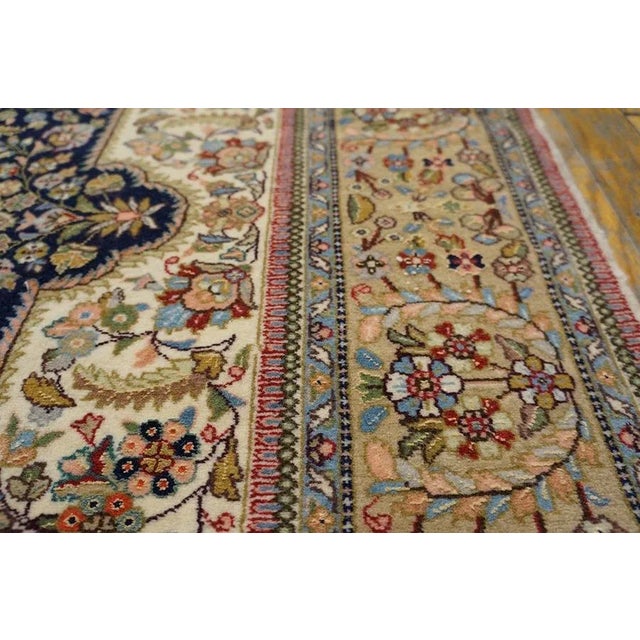 1960s Antique Persian Tabriz Rug For Sale - Image 5 of 8