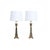 Vintage French Marble Obelisk Lamps - a Pair For Sale - Image 9 of 9