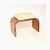 Art Deco Birds Eye Maple and Leather Stool, 1930s For Sale - Image 11 of 11