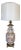 19th Century Chinese Famille Rose Porcelain & Bronze Table Lamp For Sale