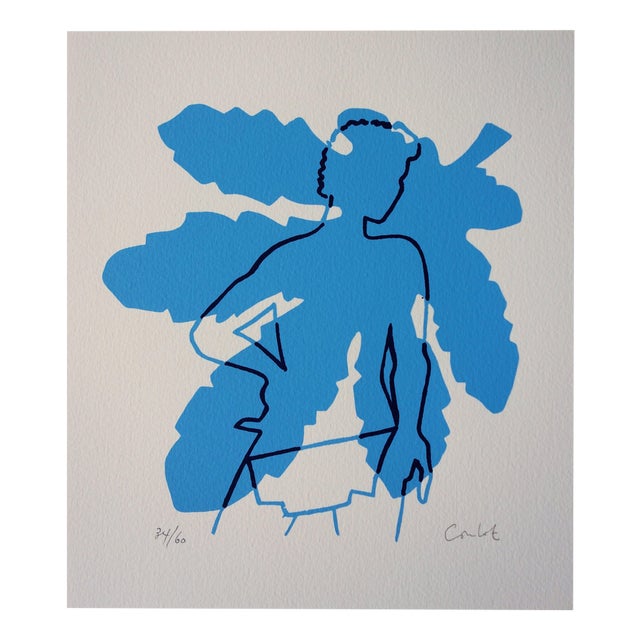 Jean Coulot, L'Homme et le Chêne, Screenprint For Sale