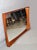 1960s Pedersen & Hansen Scandinavian Modern Rectangle Dovetailed Teak Wall Mirror 1960 For Sale - Image 5 of 12