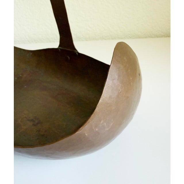 Arts & Crafts, Dirk Van Erp "Canoe" Basket, Early 1900s, Attributed For Sale - Image 9 of 16