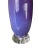 Transitional 1980s Richard Lindley for Steve Chase Lavender Flambe Glaze Ceramic Lamp For Sale - Image 3 of 10