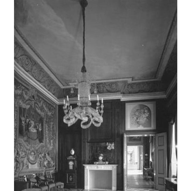 Neo-Classical Glass and Bronze Cascade Chandelier in the style of K.F. Schinkel, 1890s For Sale - Image 6 of 18