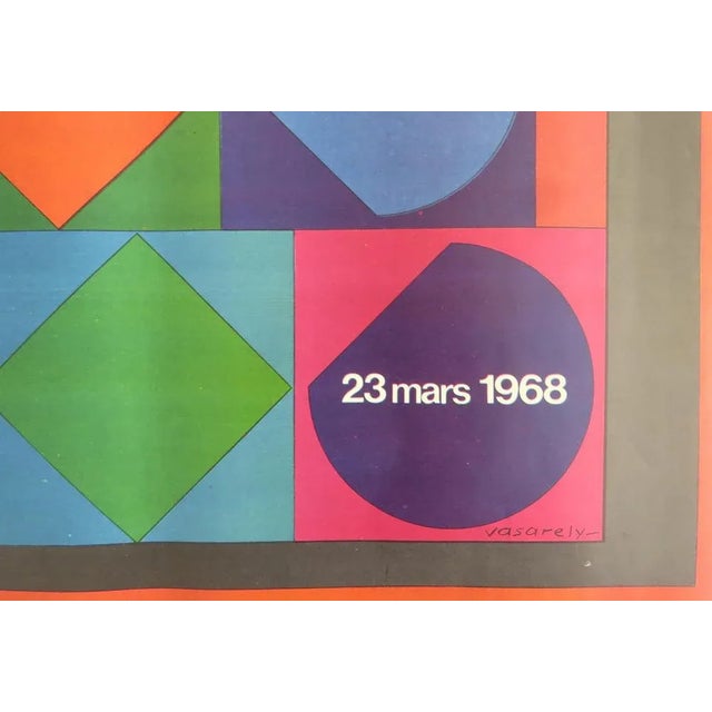 Day of Intellectuals for Vietnam Poster after Soulages, Picasso, Vasarely & Masson, 1968 For Sale - Image 10 of 17