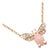 Chaumet Rose Gold Attrape-Moi Diamond Pink Opal Necklace For Sale