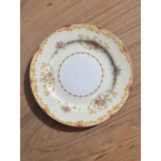 Noritake 1930’s Noritake Morimura Place Setting- 5 Pieces For Sale - Image 4 of 10