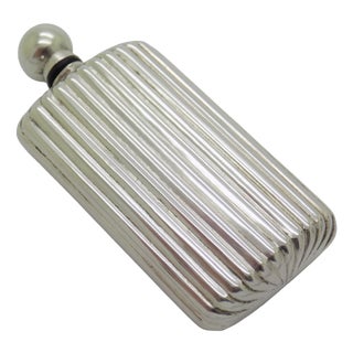 Vintage Italian Genuine Silver 800 Perfume Bottle, Florence, 1980s For Sale