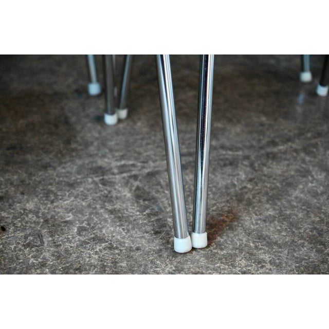 Vintage Industrial Chrome Tubular Chairs, Set of 4 For Sale - Image 13 of 14