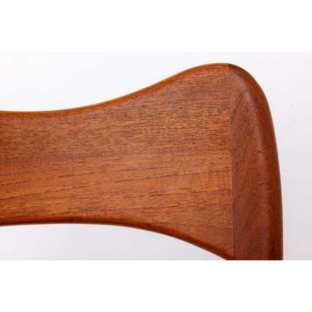 Wood Vintage Teak Chair by Arne Hovmand-Olsen for Mogens Kold, 1960s For Sale - Image 7 of 10