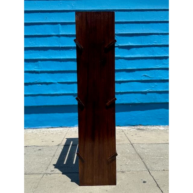 Vintage Mahogany Record/Book Case For Sale - Image 9 of 9