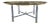 Vintage Jansen style chrome x base coffee table under heavy scalloped brass and glass top, manufactured in Italy likely by...