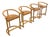 Vintage Bar Stools by Allmilmö, 1980s, Set of 4 For Sale