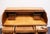 Wood Jasper Cabinet Solid Mahogany & Elm Burl Traditional Regency Inspired 54" Roll Top Desk For Sale - Image 7 of 16