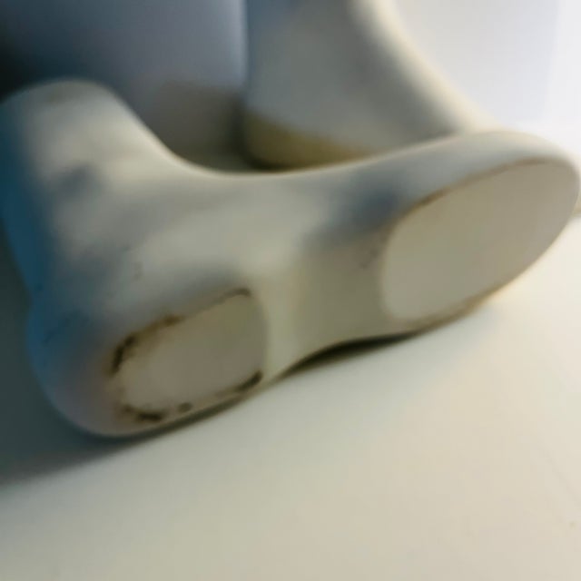 Vintage Porcelain Hall Boot Form Set of 2 For Sale In New York - Image 6 of 7