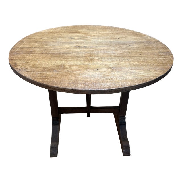 Winemaker Drop Leaf Tasting Table, 1950s For Sale