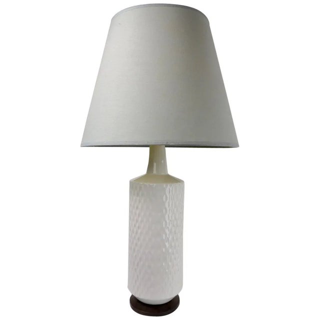 Modernist Blanc De Chine Table Lamp For Sale - Image 13 of 13