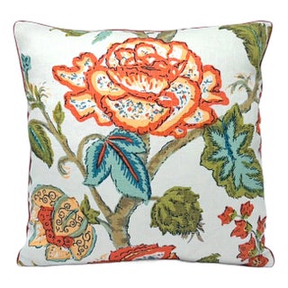 Peter Fasano Chatsworth Pillow Cover in Sorbet For Sale