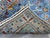 Blue Sultani Persian Style Floral Area Rug, 3'2" X 4'11" For Sale - Image 13 of 13