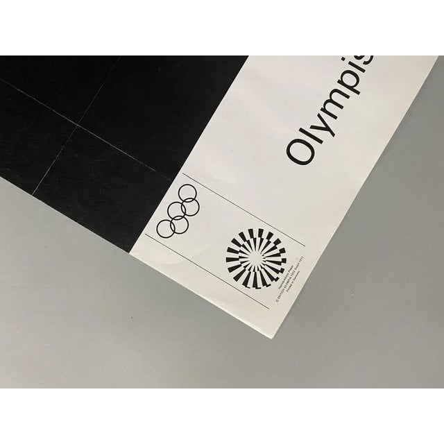 Munich Olympic Poster by Paul Wunderlich, 1972, in Very Good conditions. Designed 1970 to 1979 This piece has an...