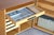 Wood Mid-Century Teak Fold-Out Desk, 1960s For Sale - Image 7 of 9