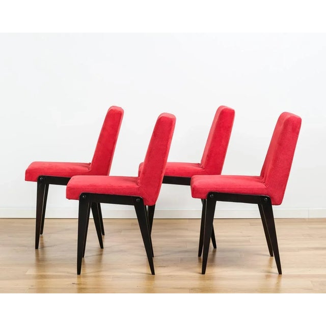 1970s AGA Dining Chairs by Józef Chierowski, 1970s, Set of 4 For Sale - Image 5 of 13