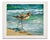 Nautical Coastal Sandpiper Oil Painting on Canvas by A. Grossman, 8 X 10" For Sale - Image 3 of 4