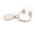 Silver 1990s Tiffany & Co Estate Sterling Silver Keychain 9.2 Grams For Sale - Image 8 of 11