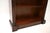Brown Antique Georgian Style Open Bookcase, 1950s For Sale - Image 8 of 10
