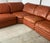 Italian Gyform Leather Sectional Sofa For Sale In Miami - Image 6 of 13