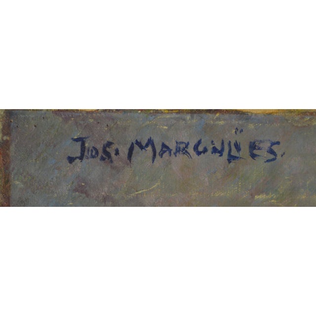 Joseph Margulies (NY / Austria - 1886-1984). A handsome portrait painting by a well-known and noted painter. Margulies was...