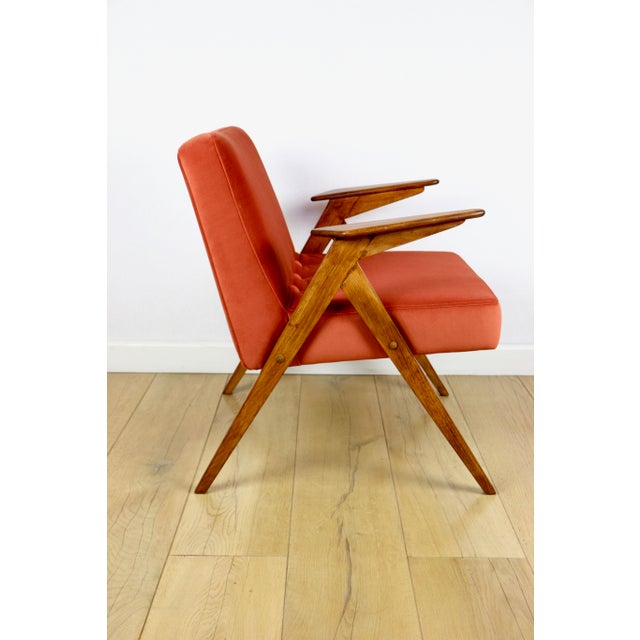 Brick Bunny Armchair from J. Chierowski, 1970s For Sale - Image 4 of 13