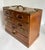 1960s Vintage Japanese Tansu Wood & Brass Six-Drawer Jewelry Chest For Sale - Image 5 of 12