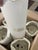 Silver Cole & Son Damask White Lifford Flock on Silver Foil Wallpaper For Sale - Image 8 of 18