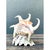 Vintage Spiked Shell Vanity Lamp For Sale In West Palm - Image 6 of 12
