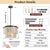 Discover the perfect blend of elegance and coastal-inspired style with our Matte Black Capiz Shell Chandelier. Featuring...