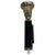 Art Deco Large 29" Two-Tone Chrome Art Deco Torchiere Wall Sconce, 6 Available For Sale - Image 3 of 7