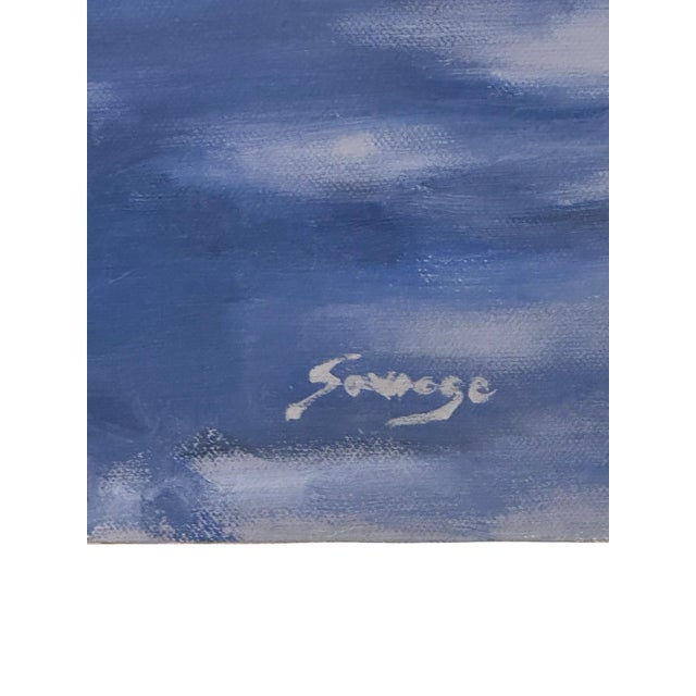 Ron Savage Impressionist Cityscape Oil Painting For Sale - Image 10 of 11