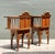 Vintage Syrian Inlaid Wood Chairs - A Pair For Sale - Image 14 of 18