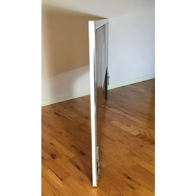 Vintage Milo Baughman Style Mid Century Modern King Headboard For Sale In Greenville, SC - Image 6 of 12