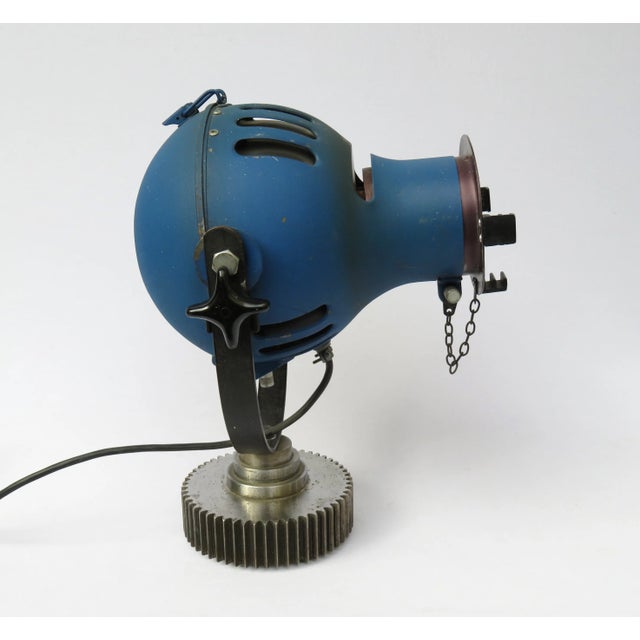 This theatrical spotlight FUSE comes from Germany and was designed circa 1950. It is made from metal and still has the...