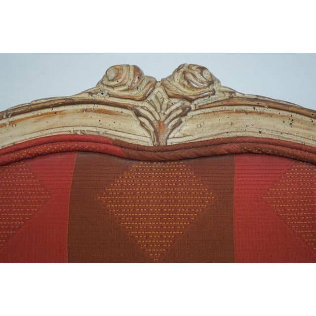 1950s Pair Don Russo French Louis XVI Style Bergere Armchairs For Sale - Image 5 of 18