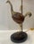 Rare Ostrich Table Lamps With, a-Pair For Sale - Image 4 of 12