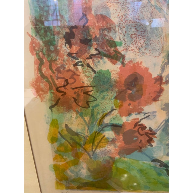 Figurative Late 20th Century Lithograph Print, 36/100 by Artist Greta Schreyer For Sale - Image 3 of 9