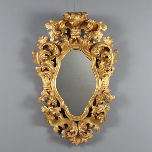 Large Baroque Style Mirror For Sale - Image 14 of 14