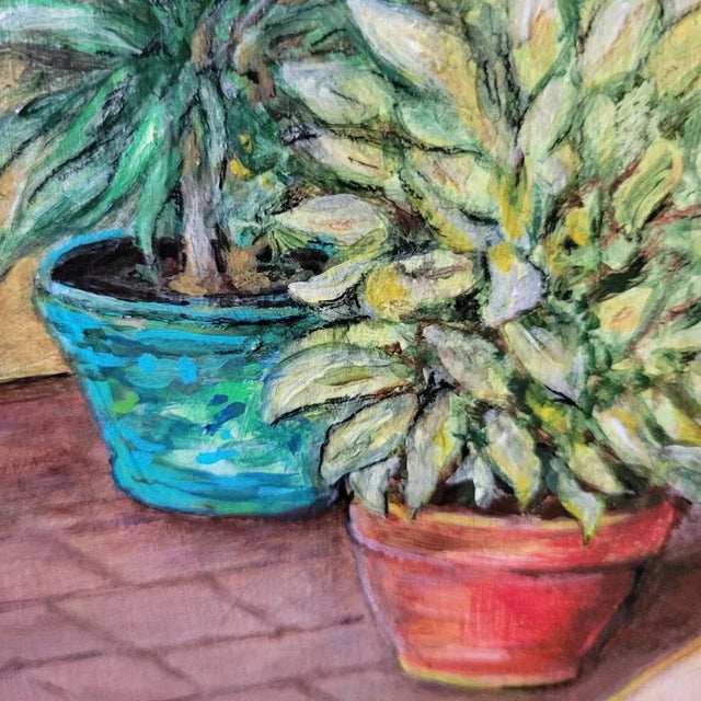 Cat Lying in the Sun on Outdoor Furniture For Sale - Image 4 of 5